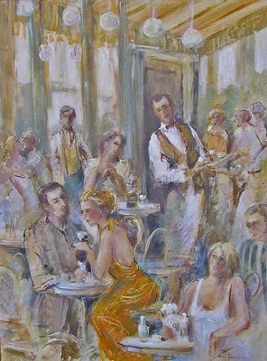 Lovers Cafe by Janine Wesselmann