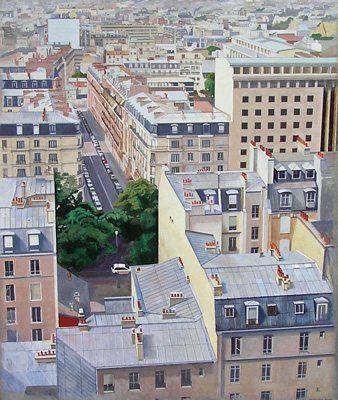 Scene de Ville by Alain Pontecorvo