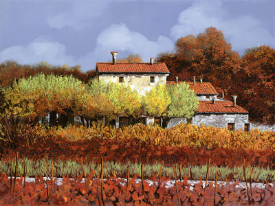 La Vigna Rossa by Guido Borelli