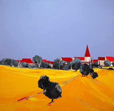 Paysage Reposant by Marcel Demagny