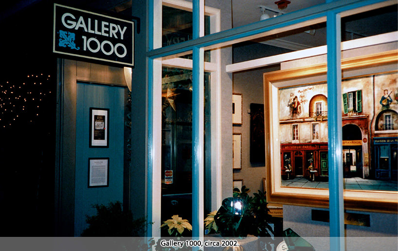 Gallery 1000, circa 2002.