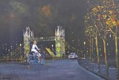 Tower Bridge at Night London by Cavan Corrigan