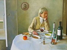 l' heure du repas by Alain Pontecorvo